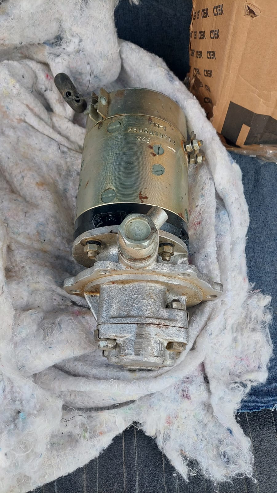 Насос маслозакачивающий МЗН-3
