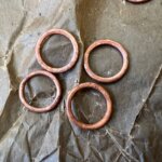 Кольцо медно-асбестовое 355-08 на двигатель Д-6