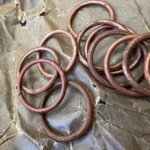 Кольцо медно-асбестовое 355-13 на двигатель Д-6, Д-12