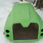 Капот передний на трактор РТМ-160 пластик