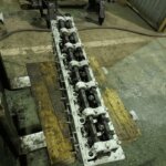 Головка блока  правая сб1206-01-4 в сборе на двигатель Д-6, Д-12