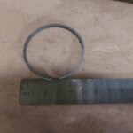 Кольцо поршневое компрессионное 2СД-1004026 на 2СД-М